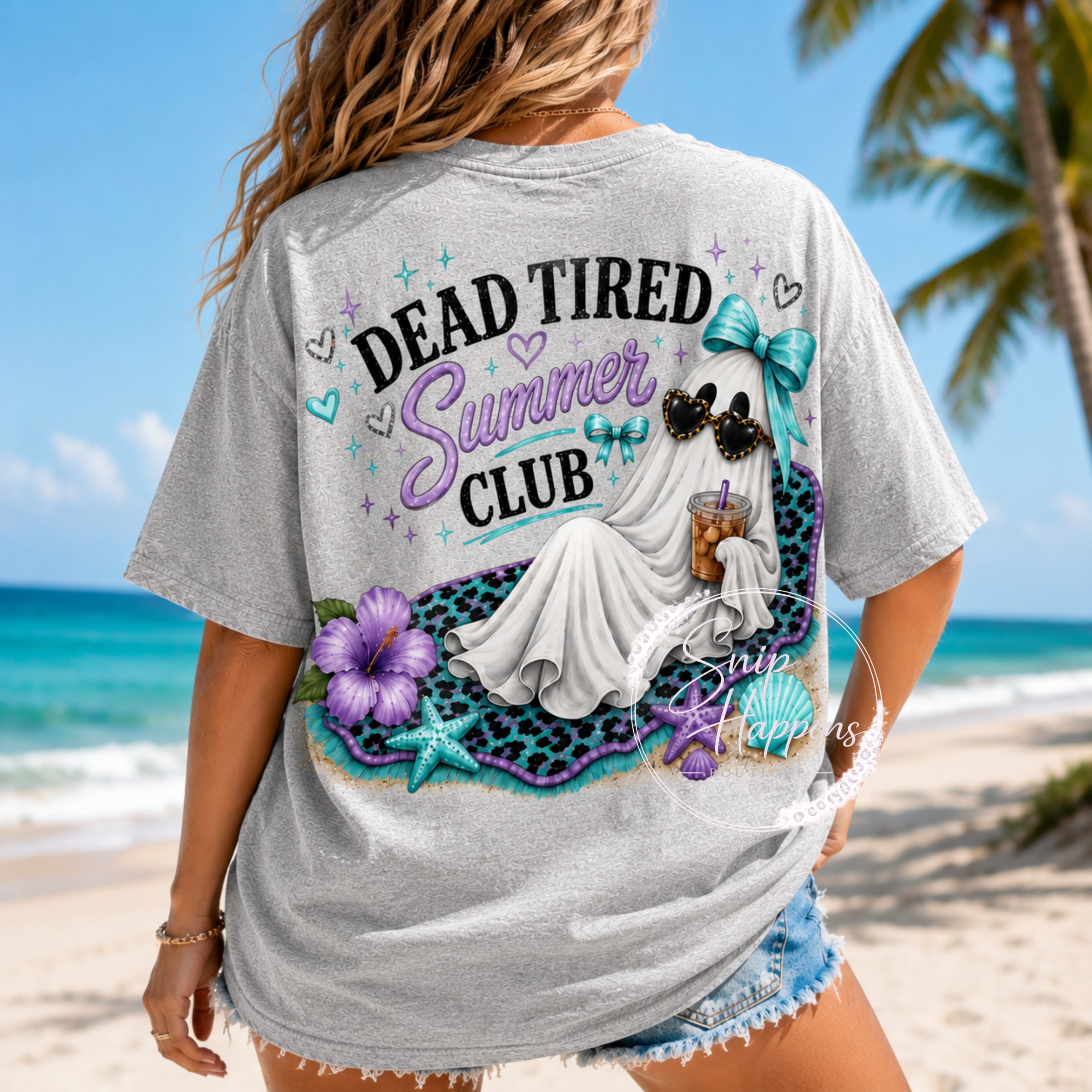 Dead Tired Summer Club Graphic Tee
